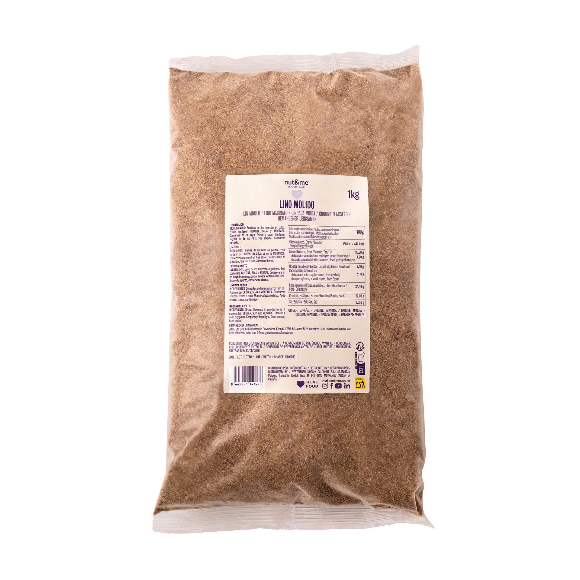 Lino molido 1kg