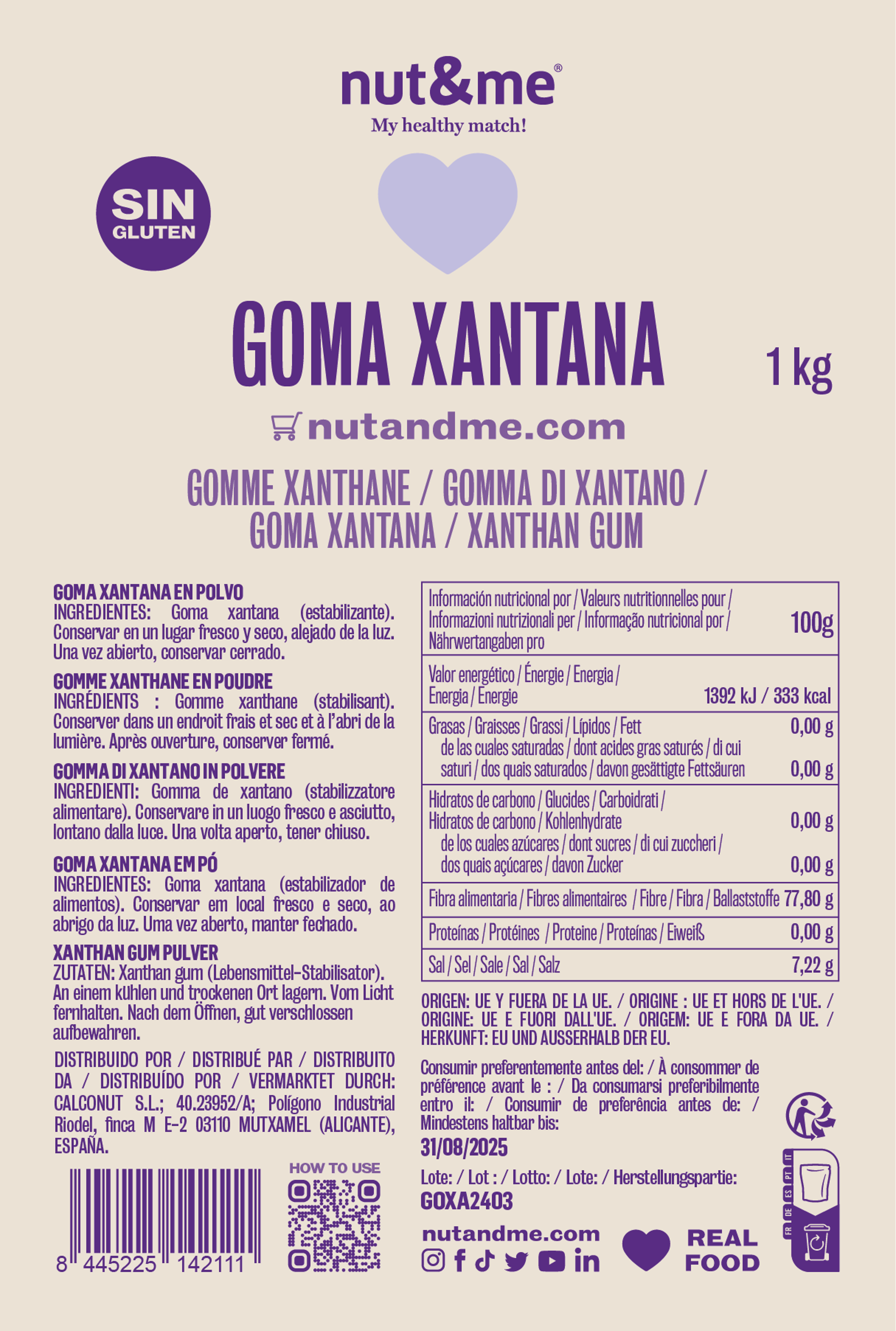 Goma xantana