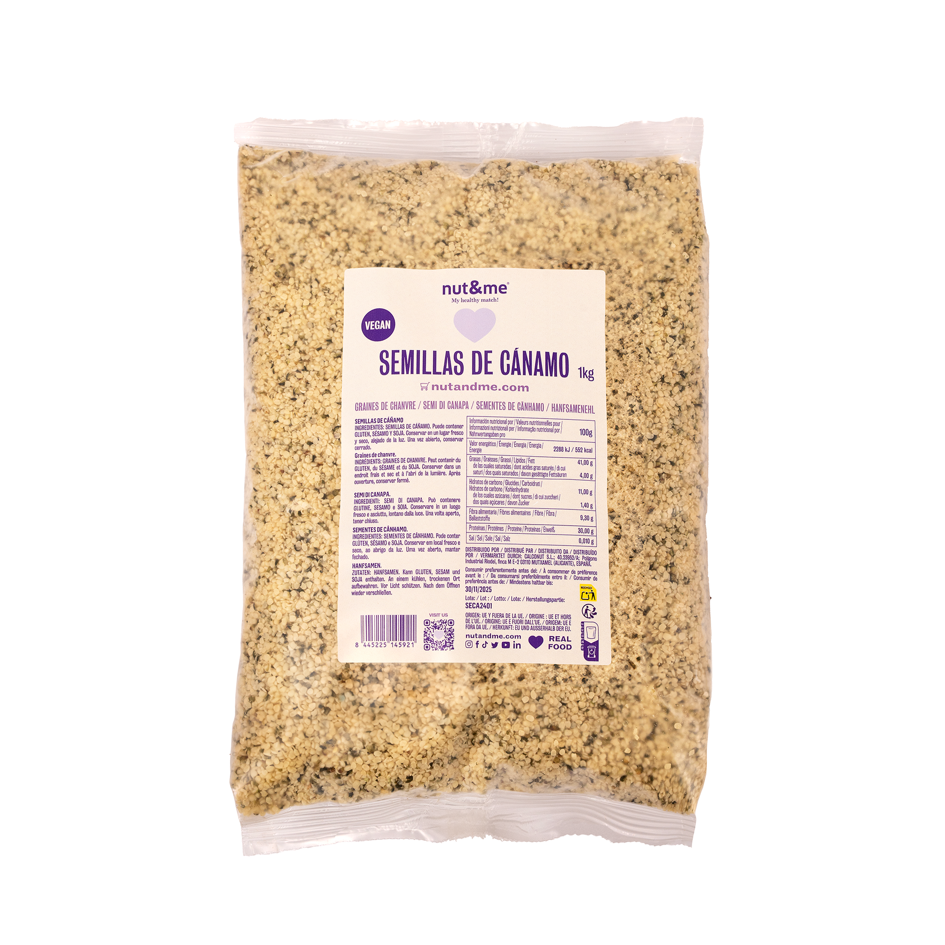 Semillas de cañamo 1kg