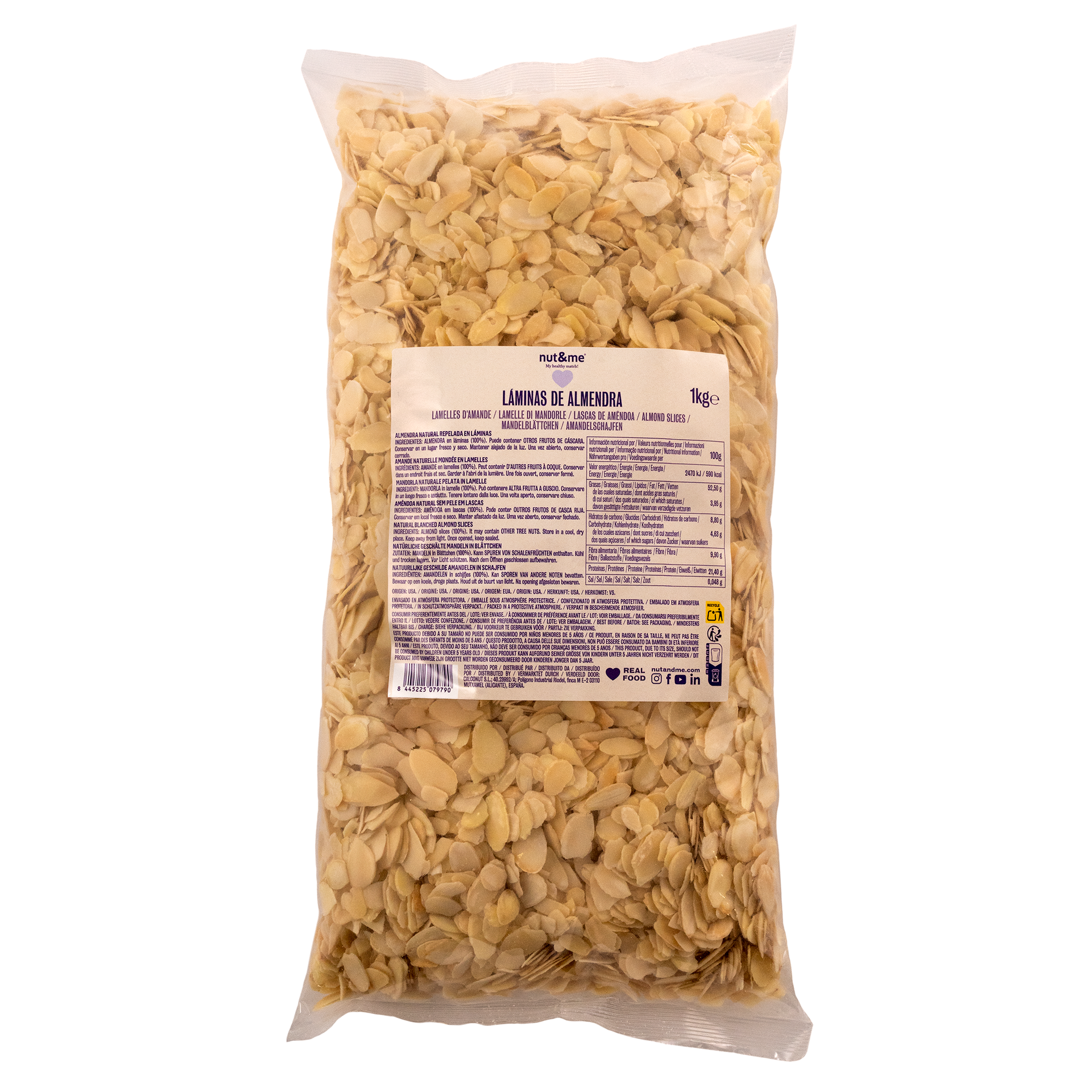 Laminas de almendra 1kg