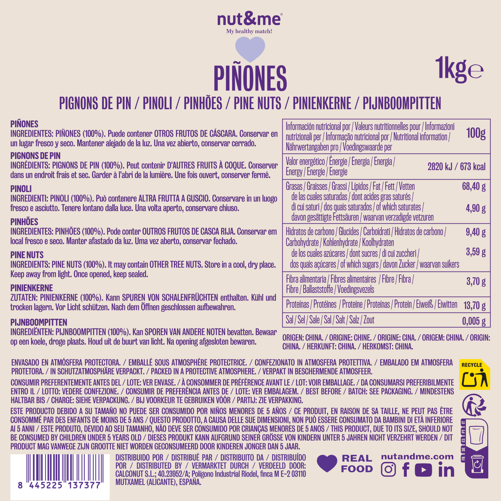 Pñones 1kg