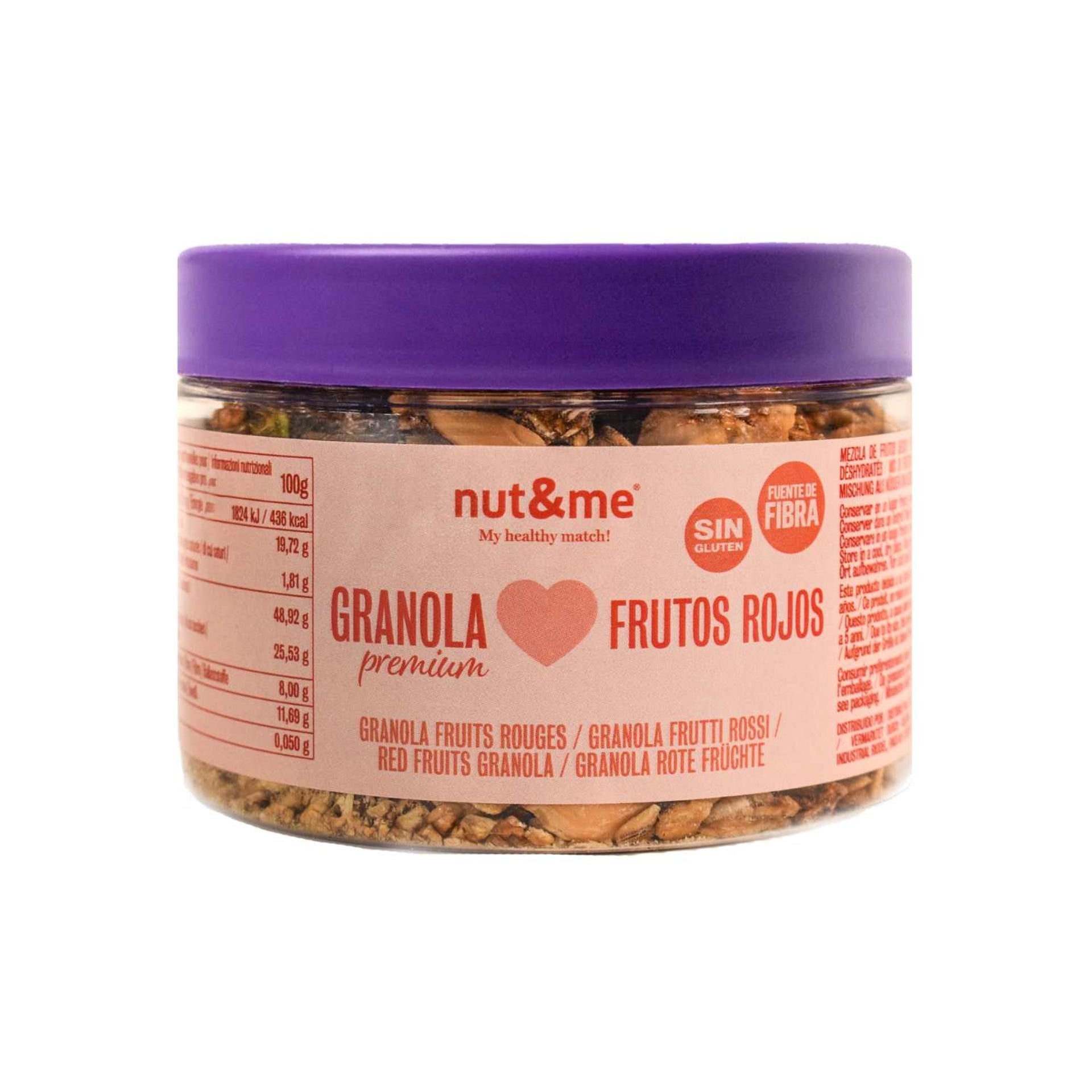 Granola frutos rojos