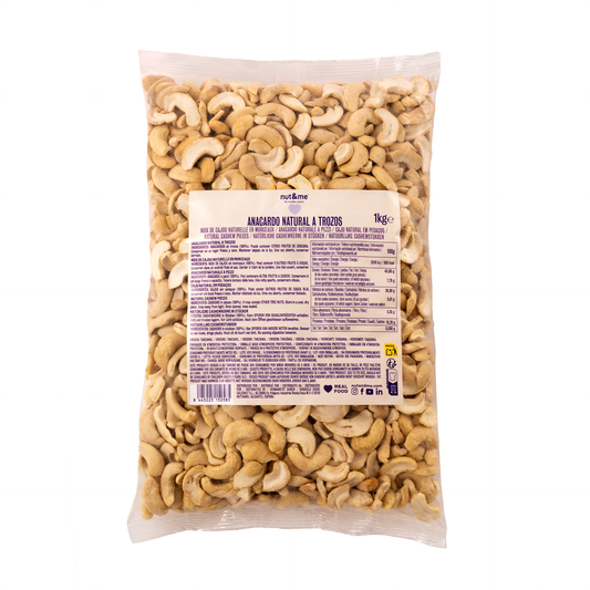 Anacardo natural a trozos 1kg