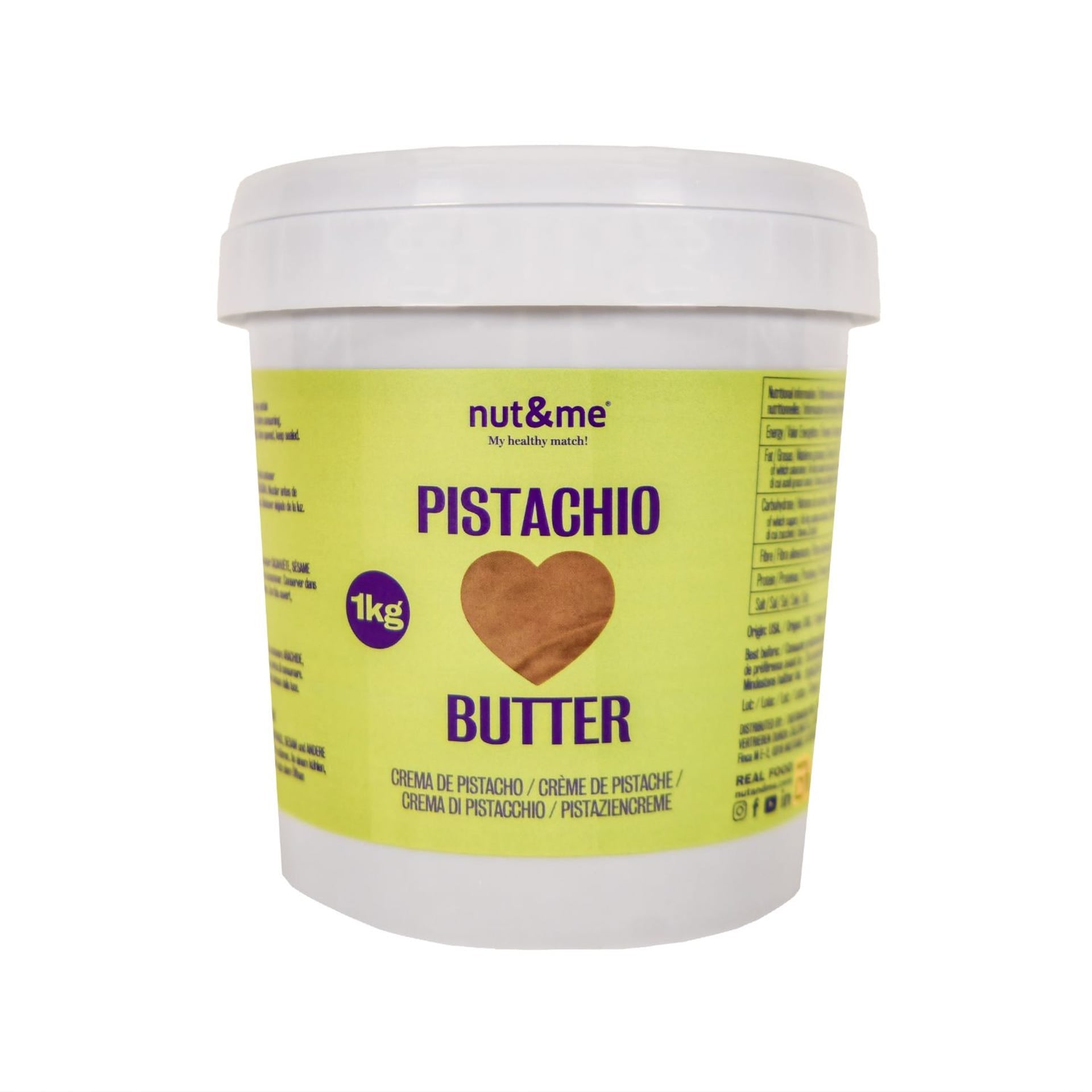 Crema de pistacho 100% 1kg