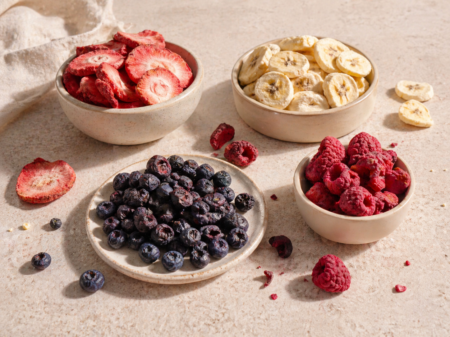 ¿Qué es la fruta liofilizada? Proceso, ventajas y dónde comprar