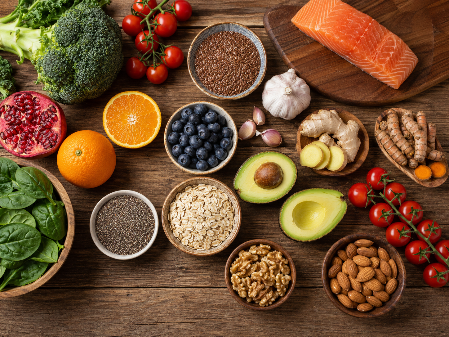 Alimentos antiinflamatorios: guía para una dieta antiinflamatoria