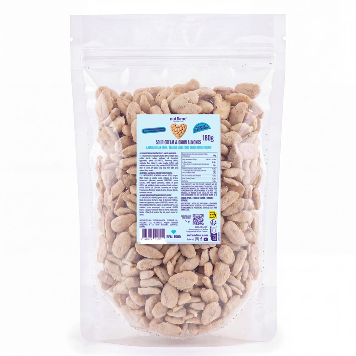 Almendra sabor cream onion 180g