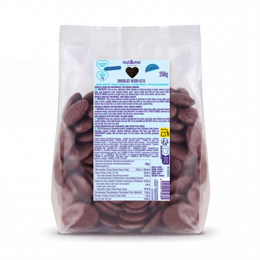 Chocolate negro keto