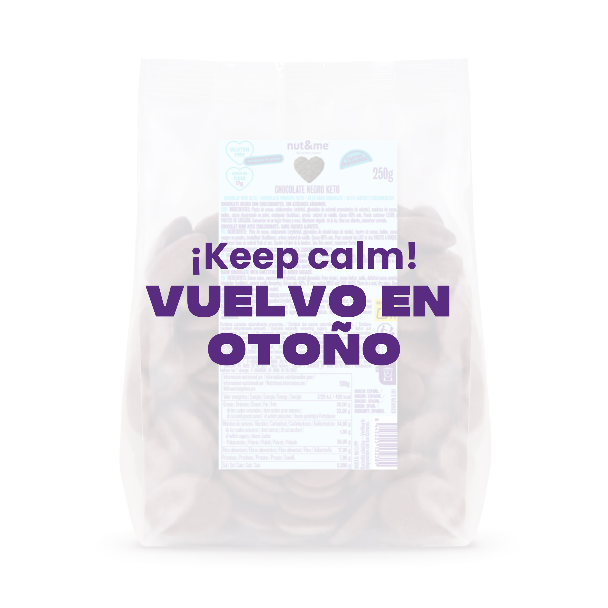 Chocolate negro keto