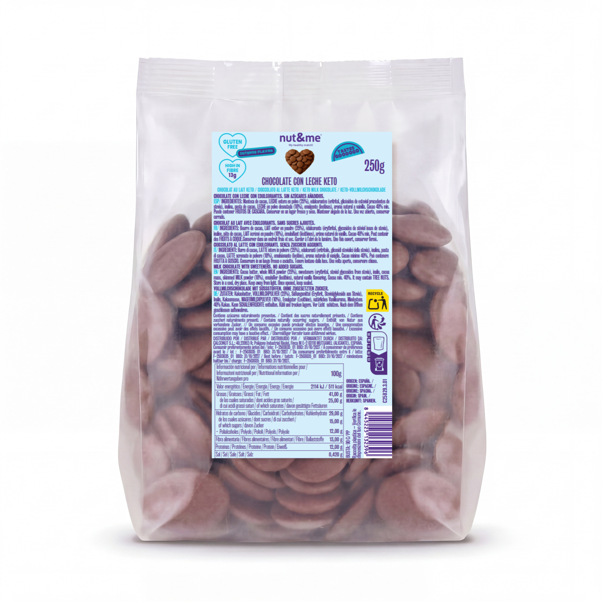 Keto-Milchschokolade