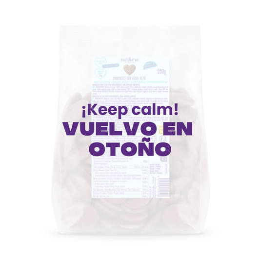 Chocolate con leche keto