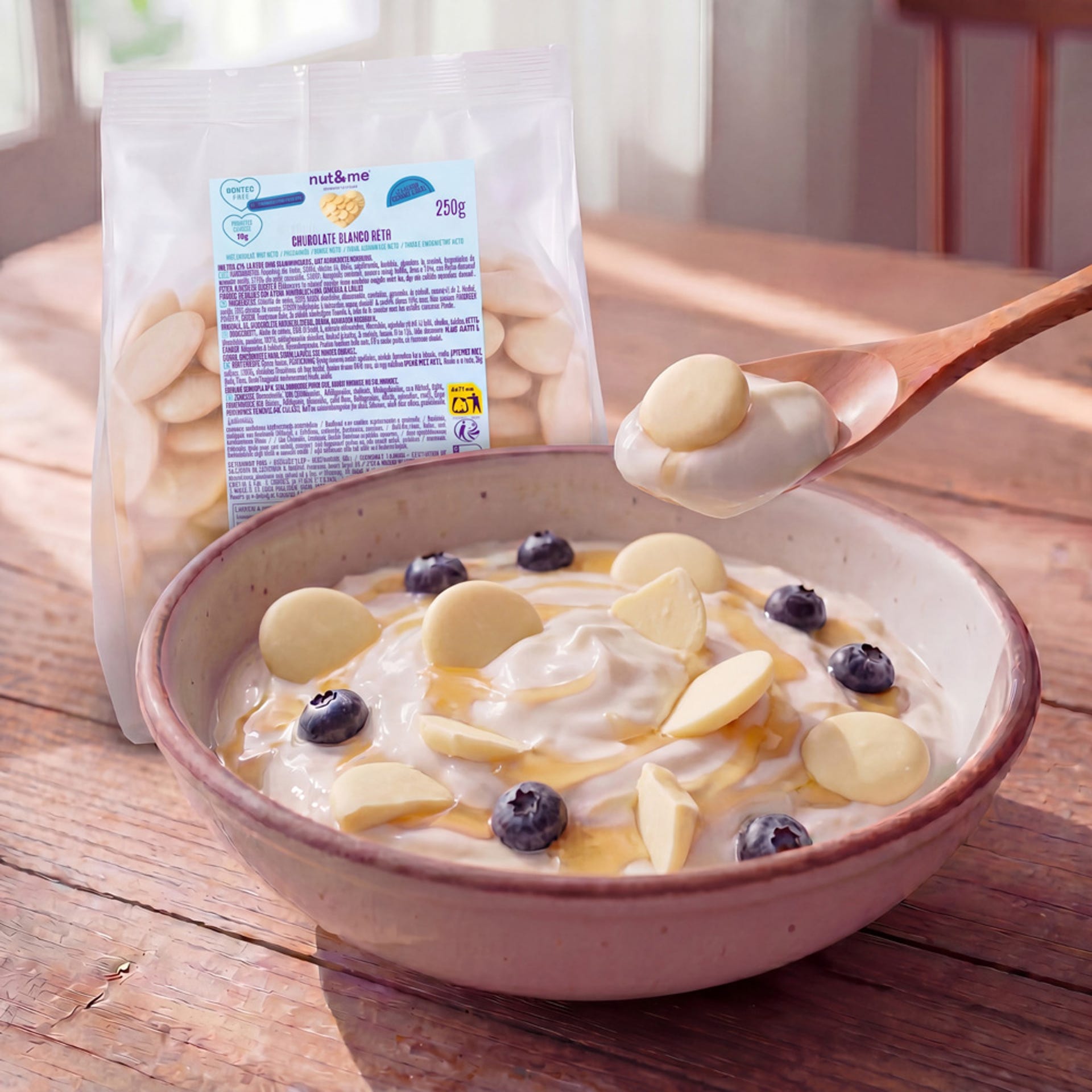 Chocolate blanco keto