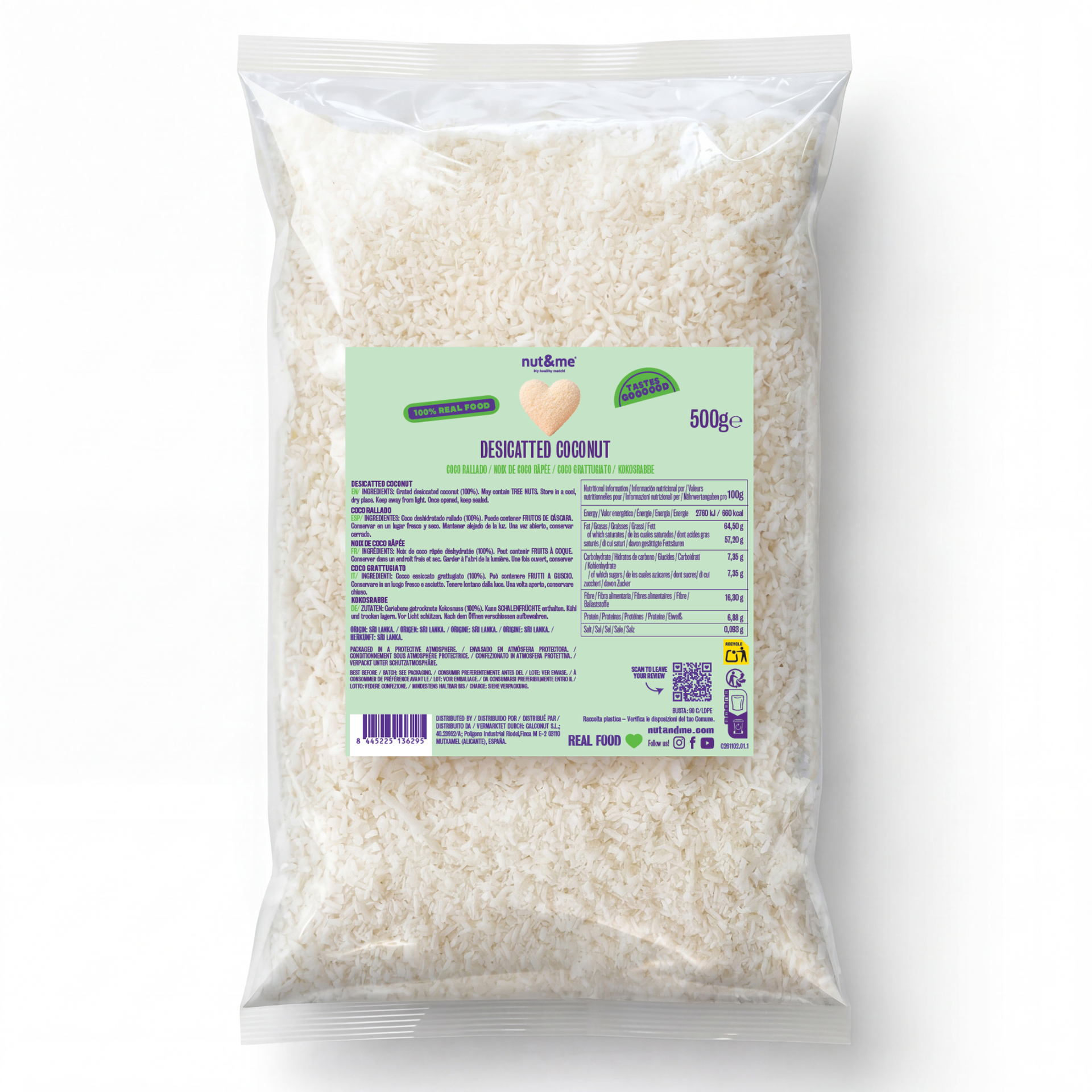 Coco rallado 500g