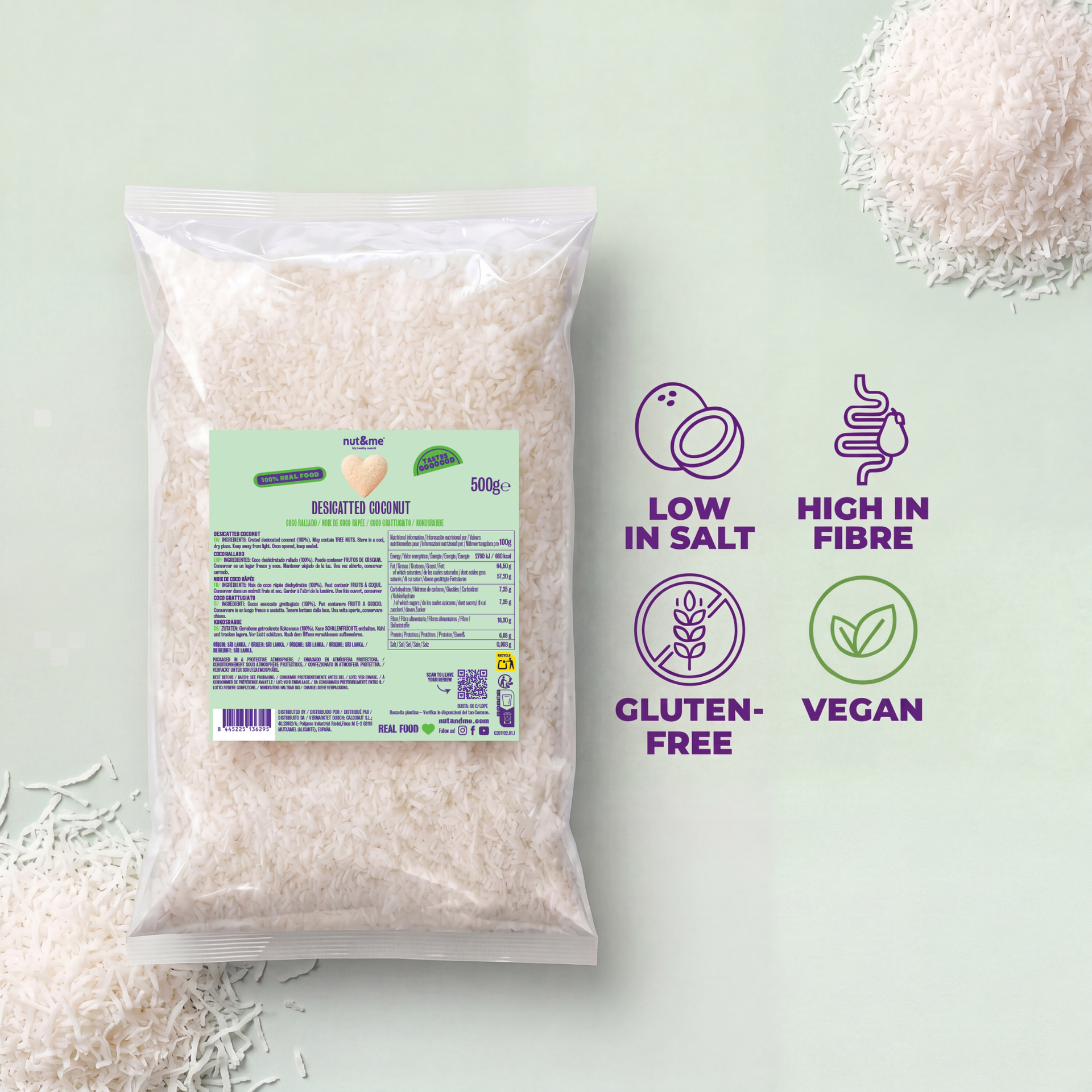 Coco rallado 500g