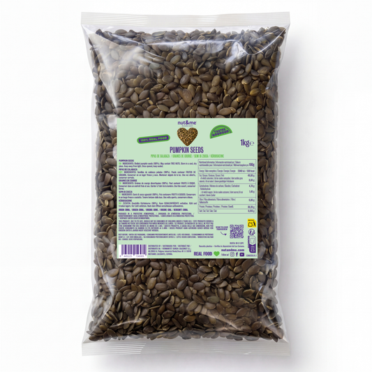 Pipas de calabaza peladas 1kg