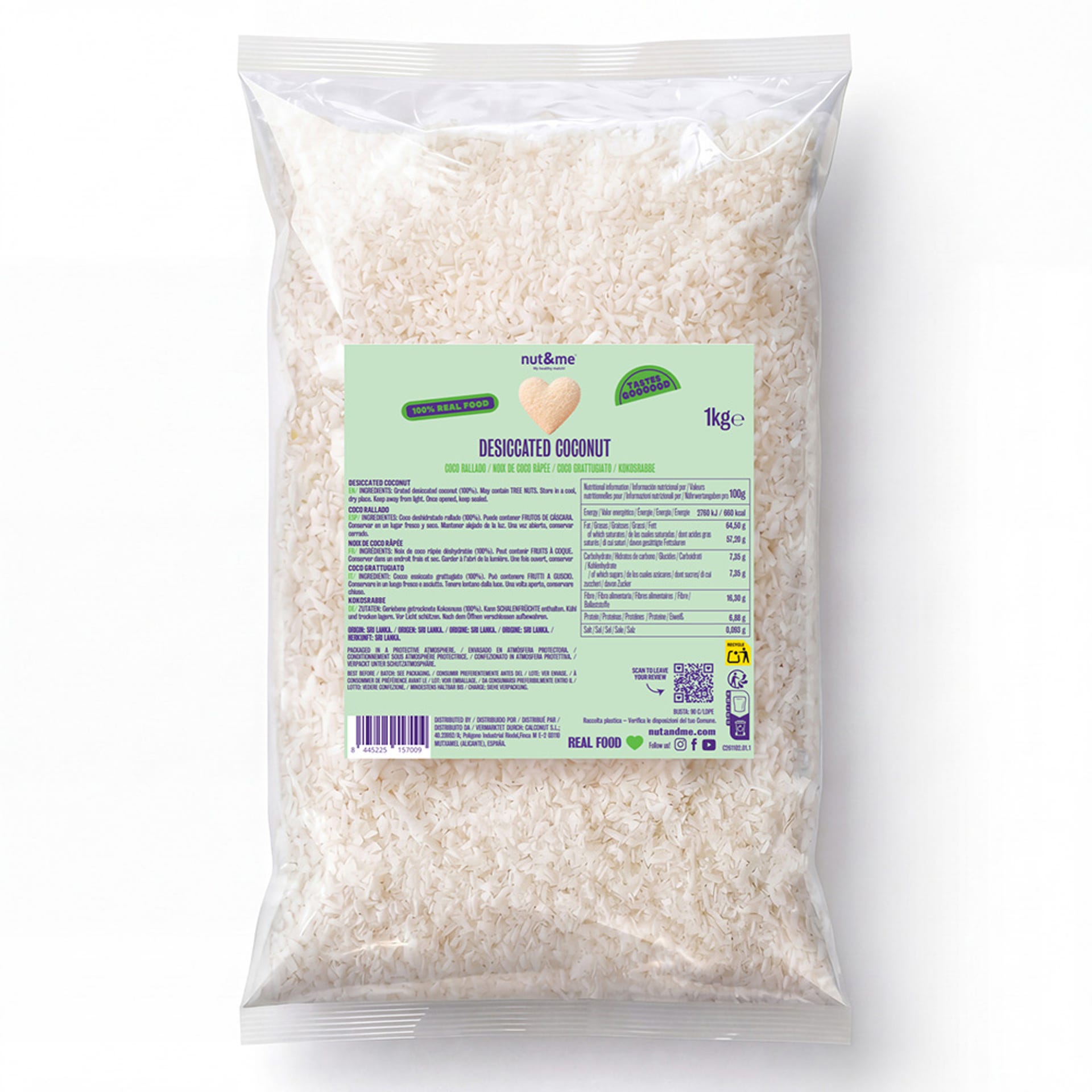 Coco rallado 1kg