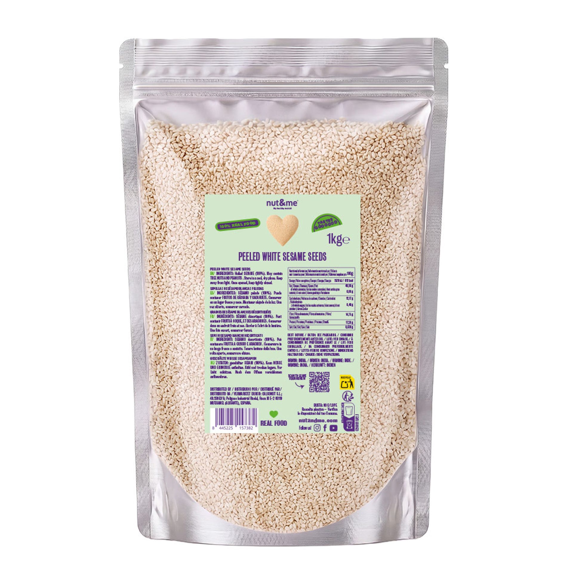 Semillas de sésamo blanco 1kg