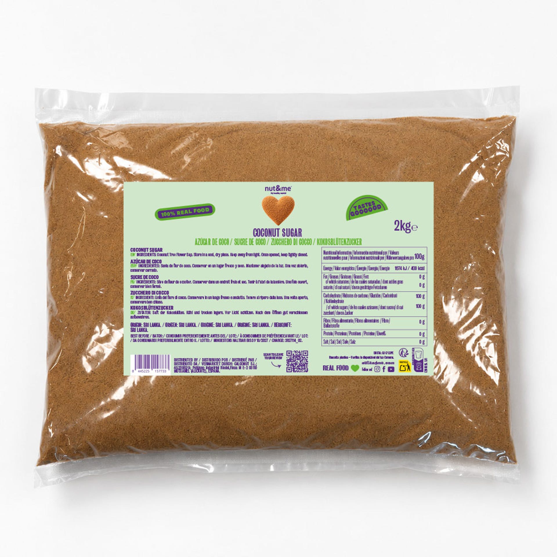 Azúcar de coco 2kg