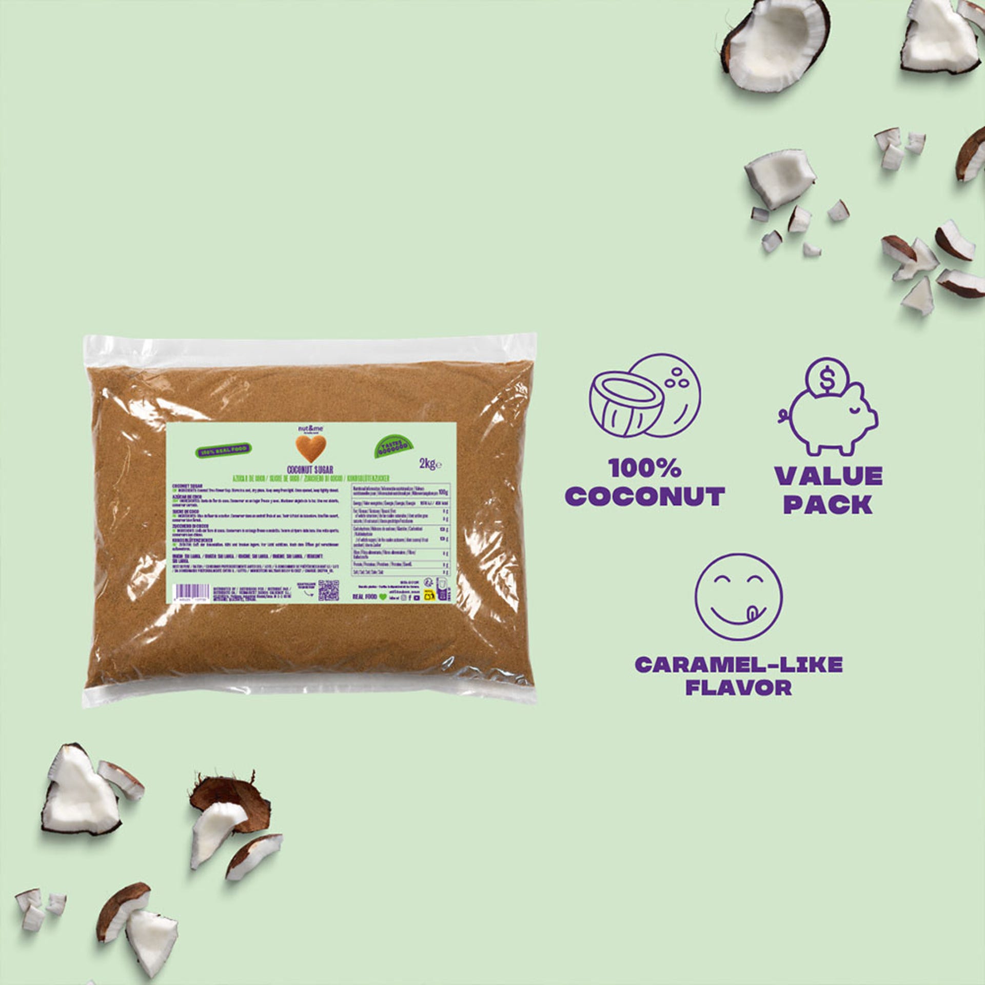 Azúcar de coco 2kg