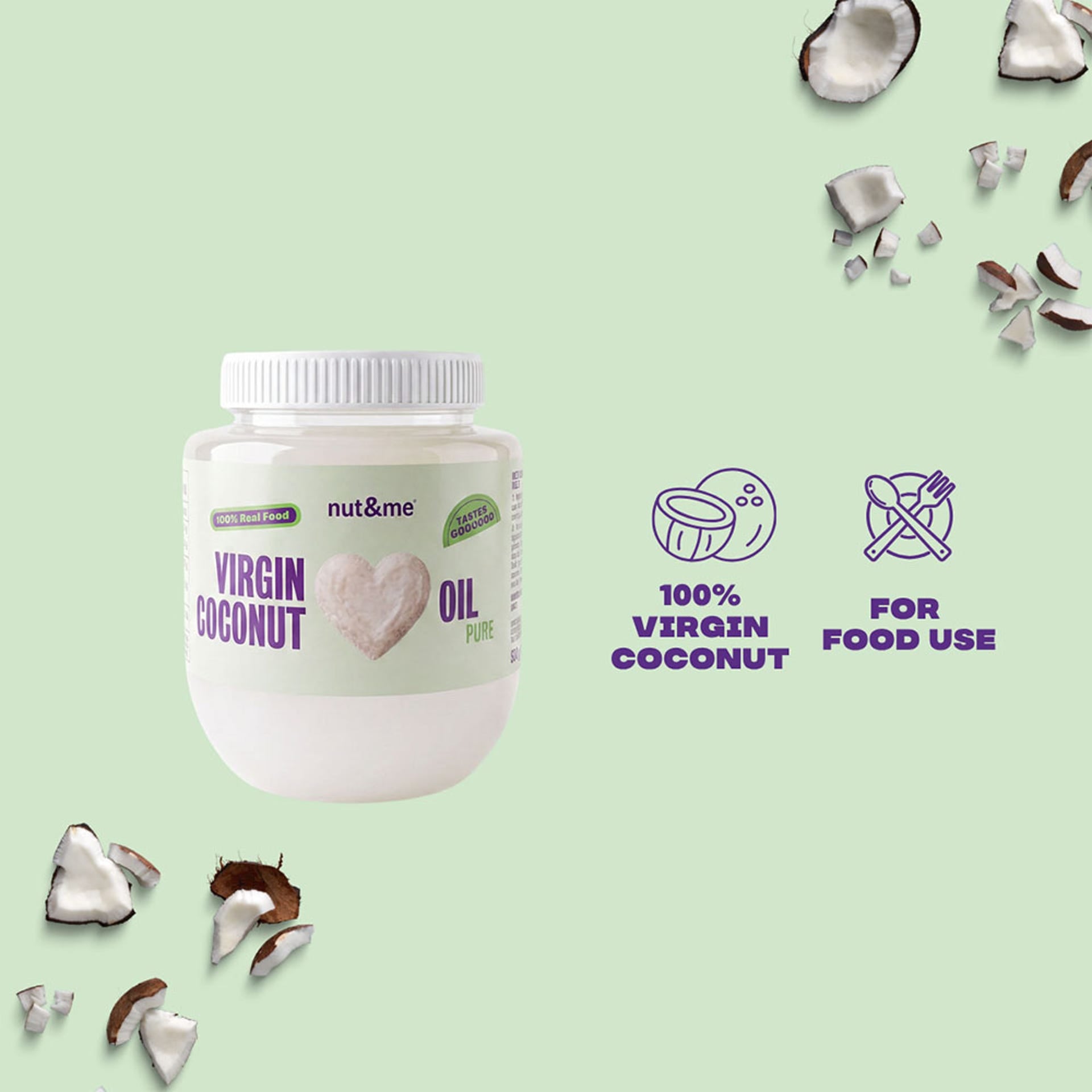 Aceite de coco virgen 950ml