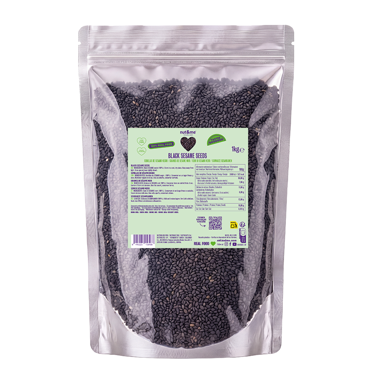 Semillas de sésamo negro 1kg