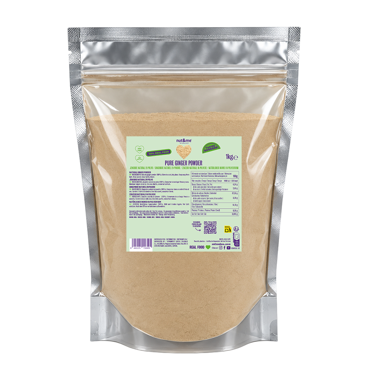 Jengibre en Polvo 1 kg – 100% Natural
