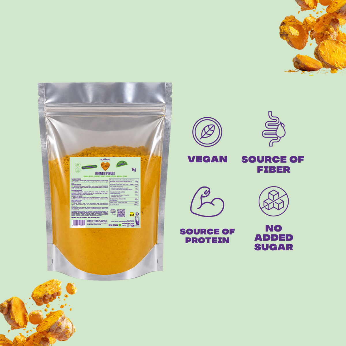 Cúrcuma en polvo 1kg
