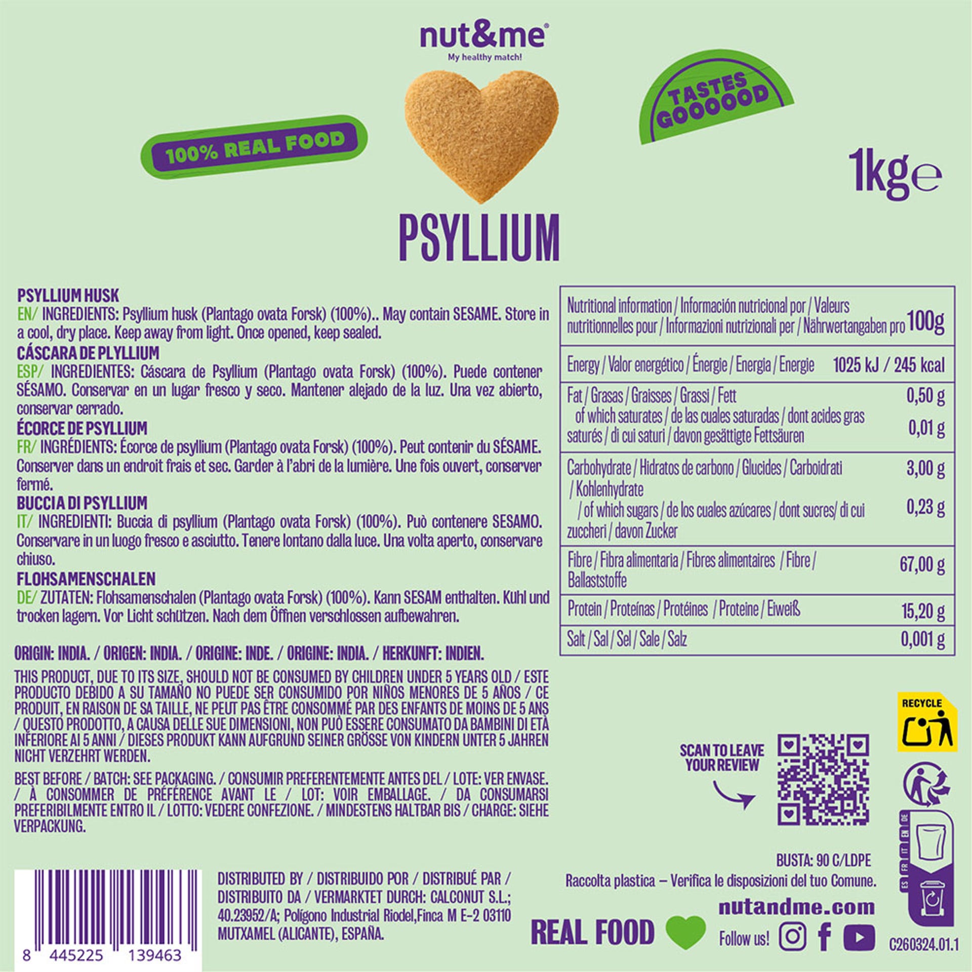 Psyllium 1kg