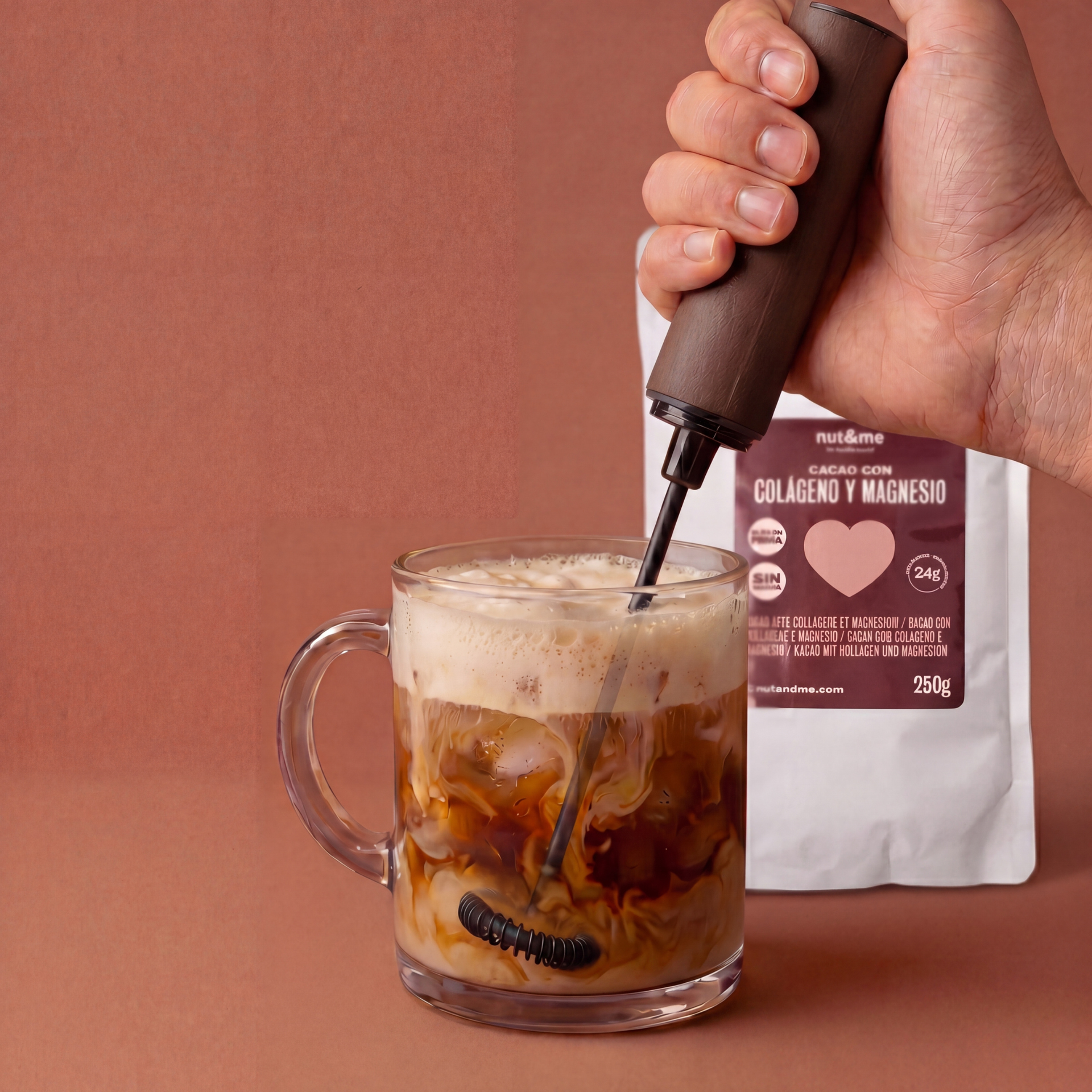 Cacao con colageno y magnesio 250g