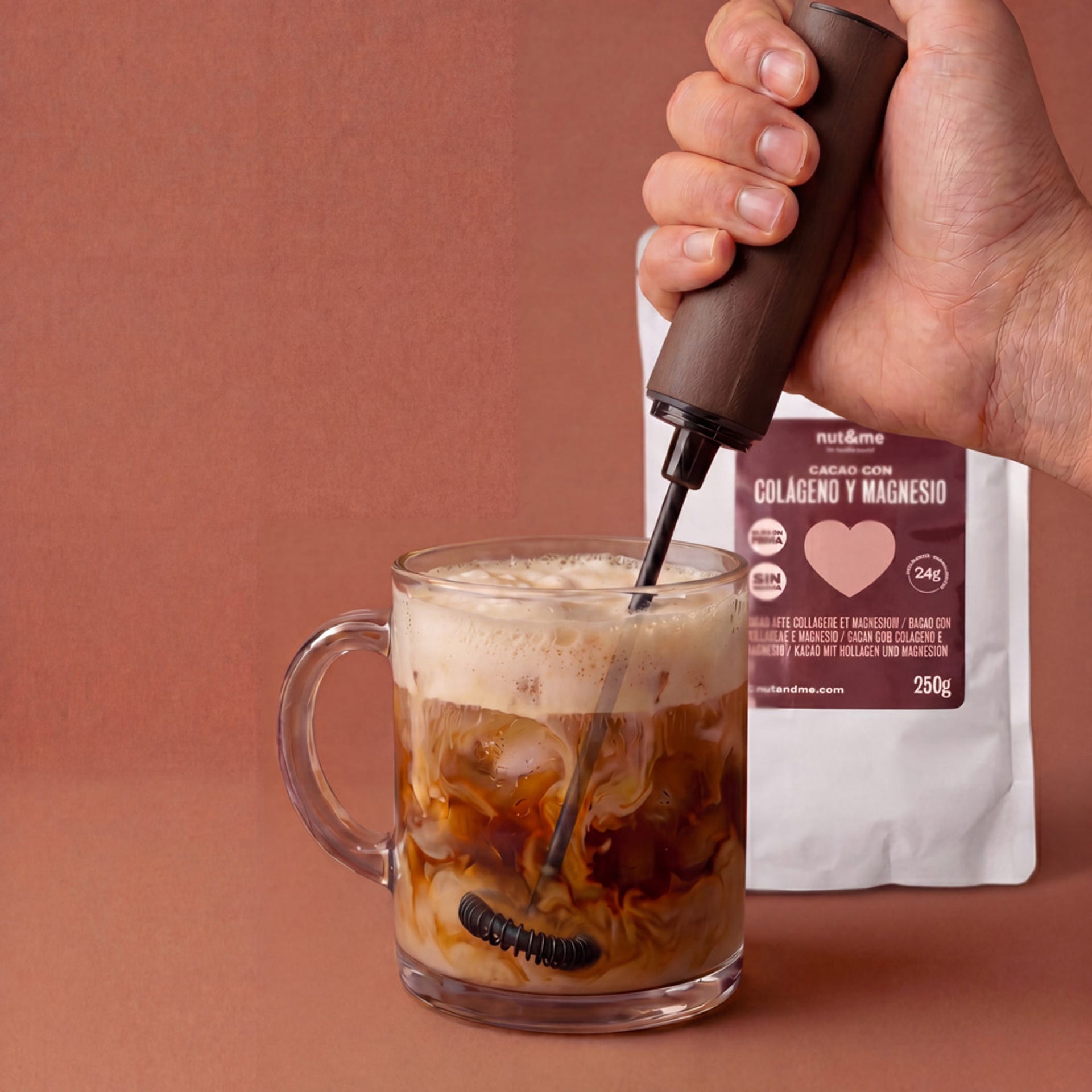 Cacao con colageno y magnesio 250g