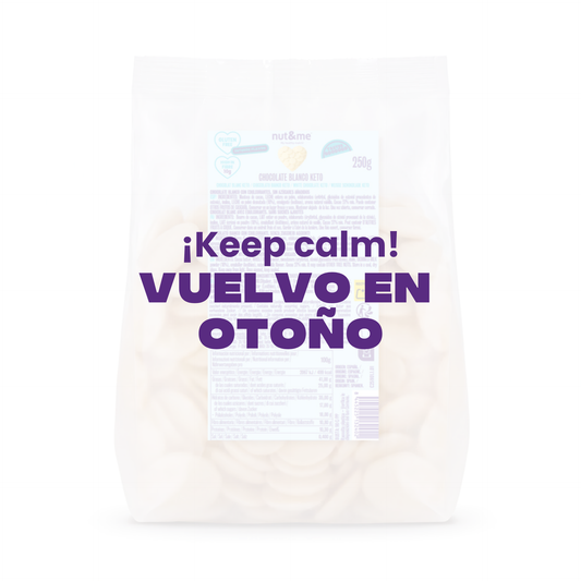 Chocolate blanco keto 250g