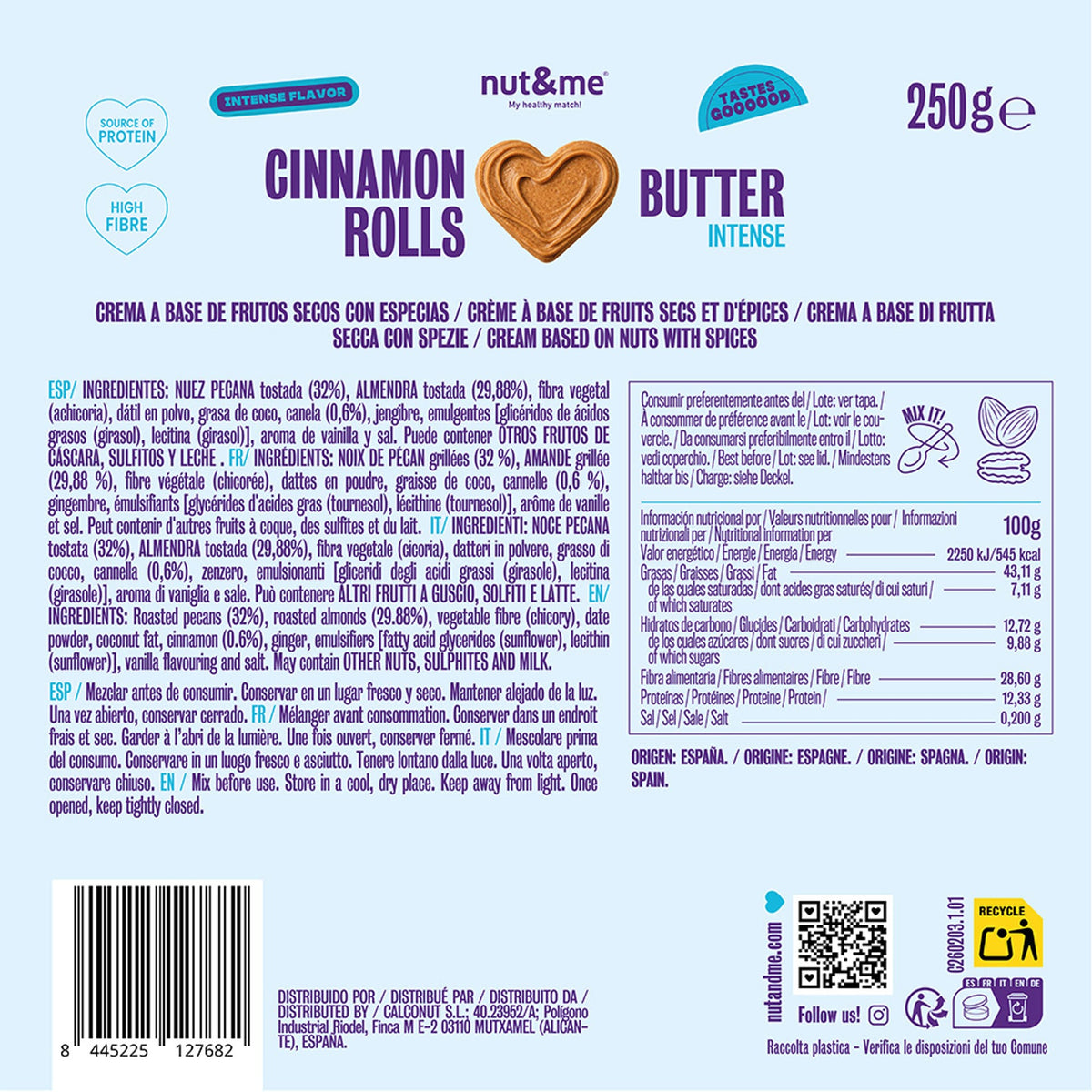 Crema de Cinnamon Rolls 250g