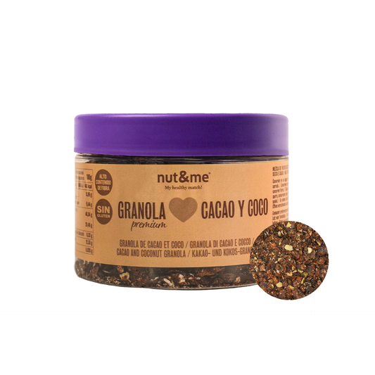 Granola coco y cacao