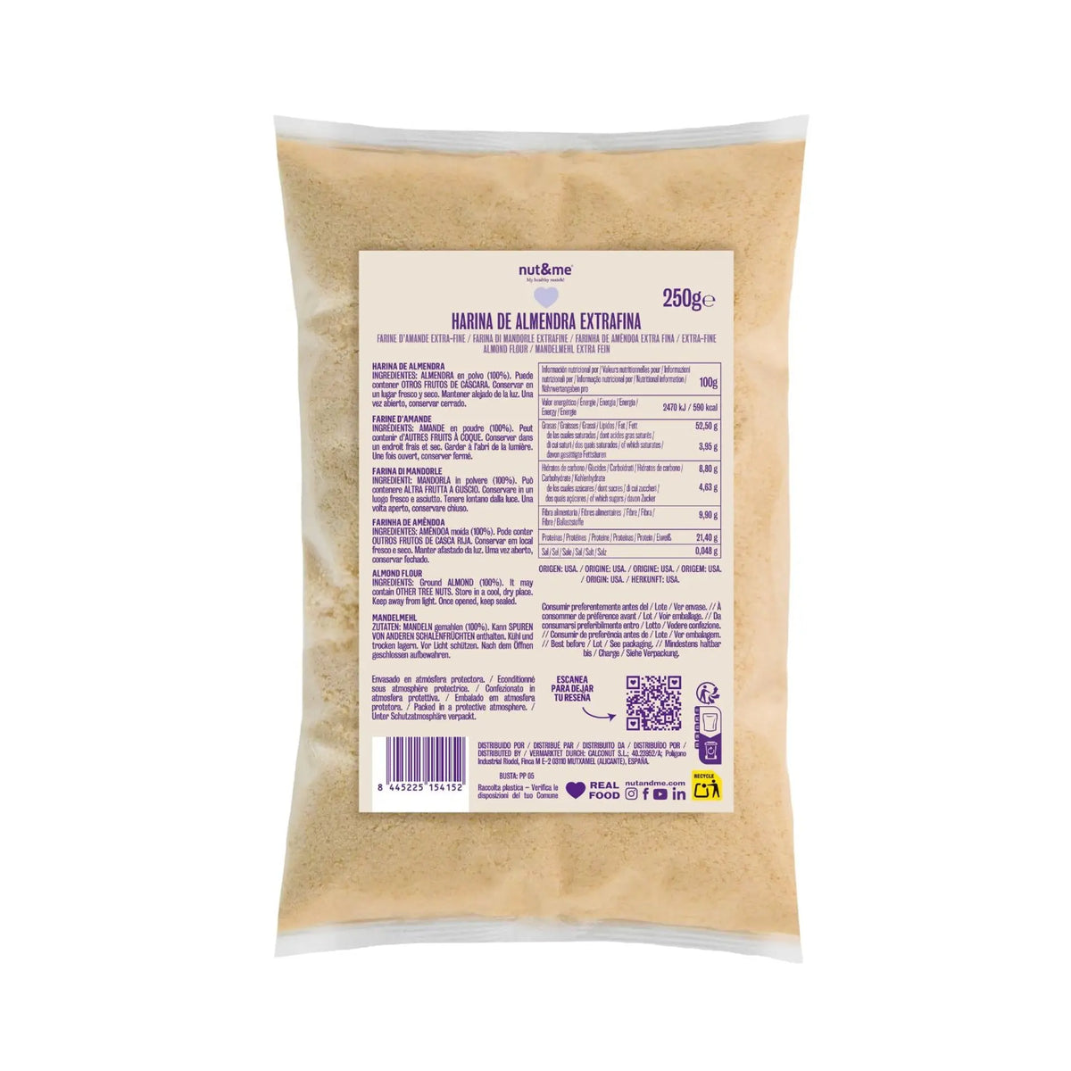 Harina de almendra extrafina 250gr