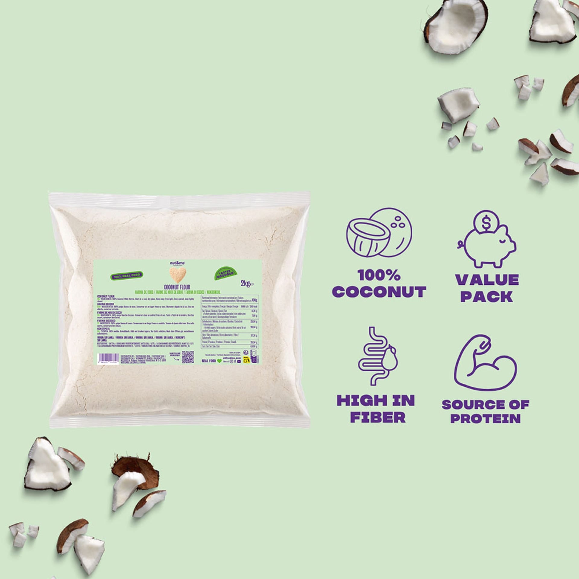 Harina de coco 2kg