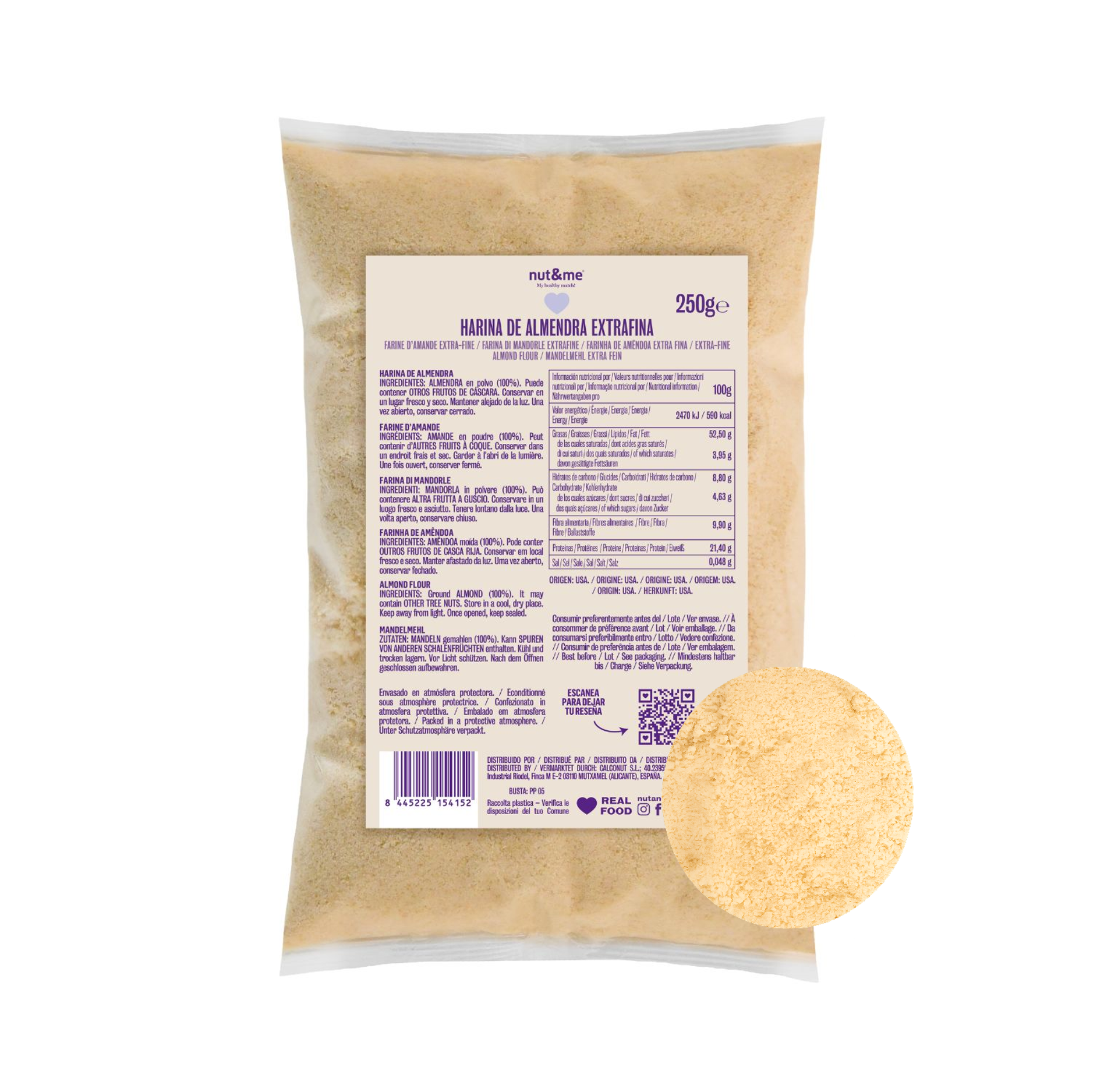 Harina de almendra extrafina
