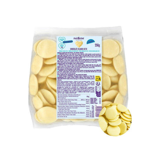 Chocolate blanco keto