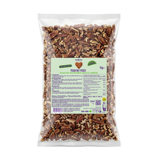 Nueces pecanas en trozos 1kg