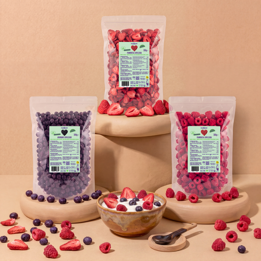 Pack frutos rojos liofilizados