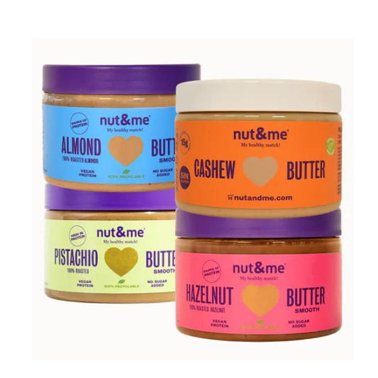 Pack cremas 100% frutos secos