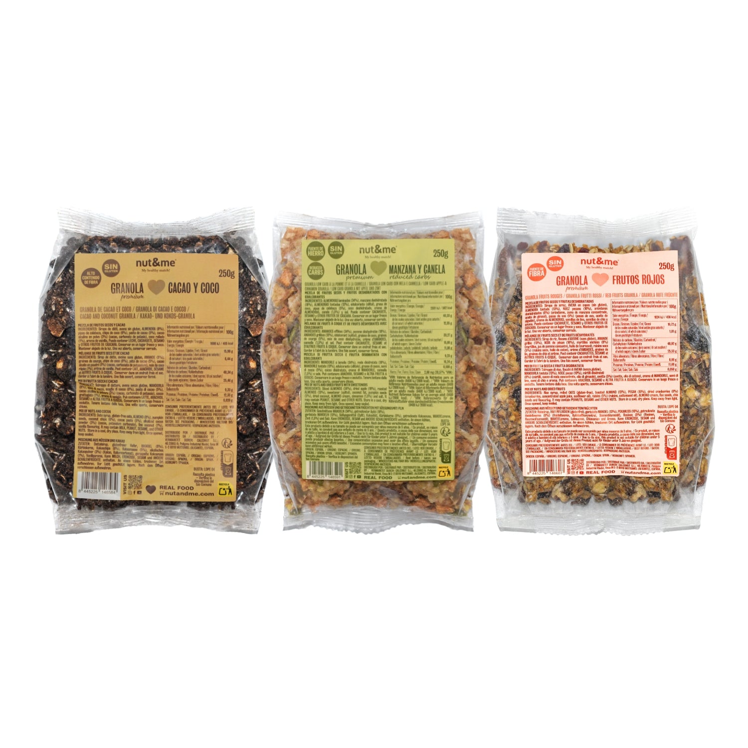 Pack granola 750 g