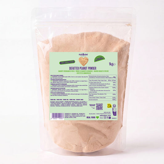 Polvo de cacahuete desgrasado 1kg  | Proteína de cacahuete