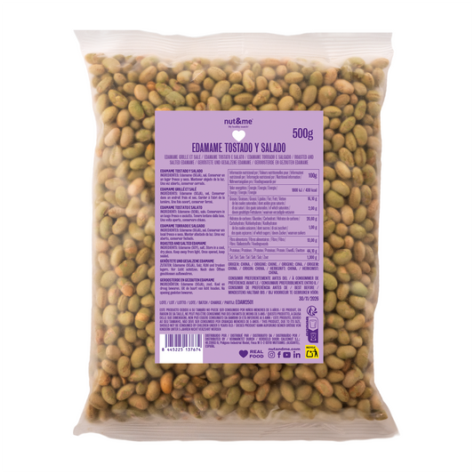 Edamame tostado y salado 500g