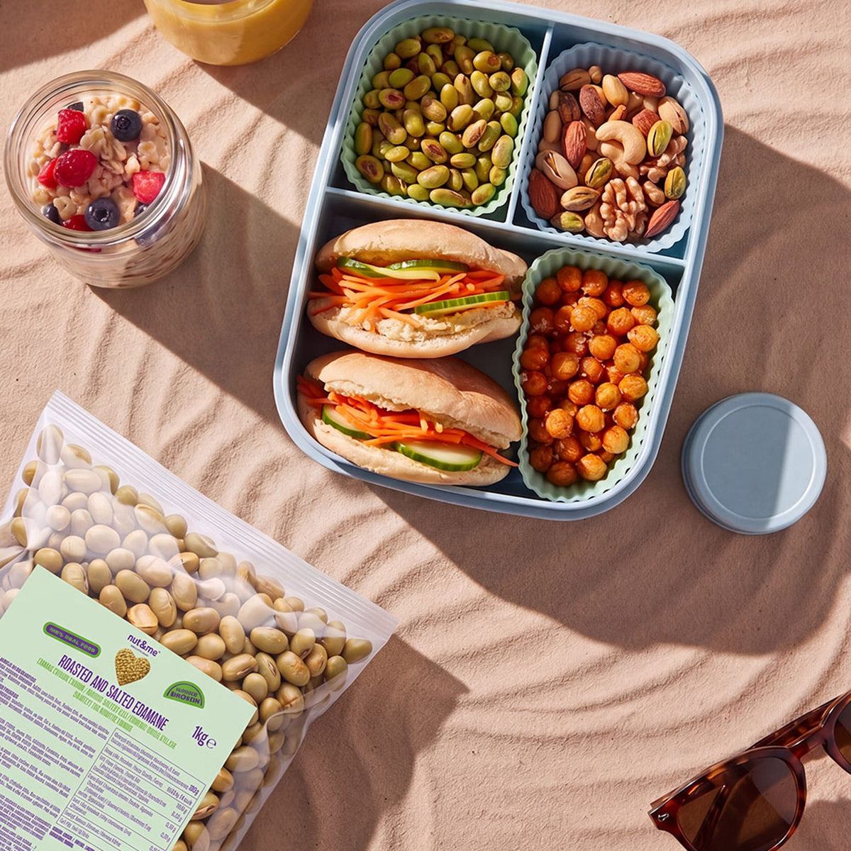 Edamame tostado y salado 500g