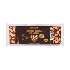 Turrón de chocolate con almendras 250g