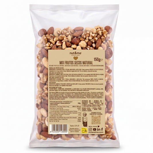 Mix natural de frutos secos 150g