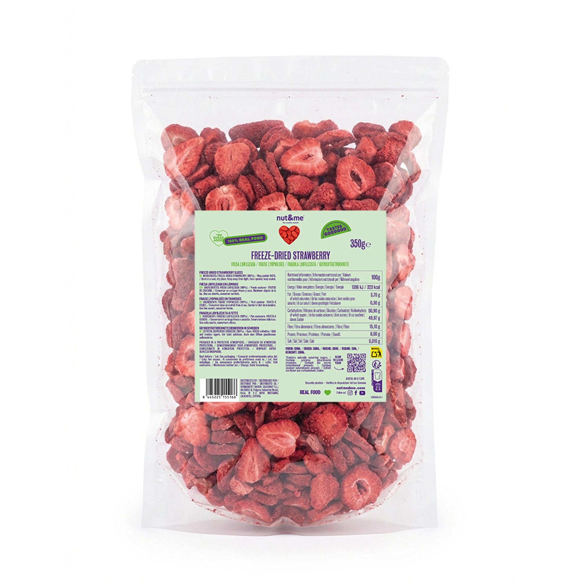 Fresa liofilizada 350g