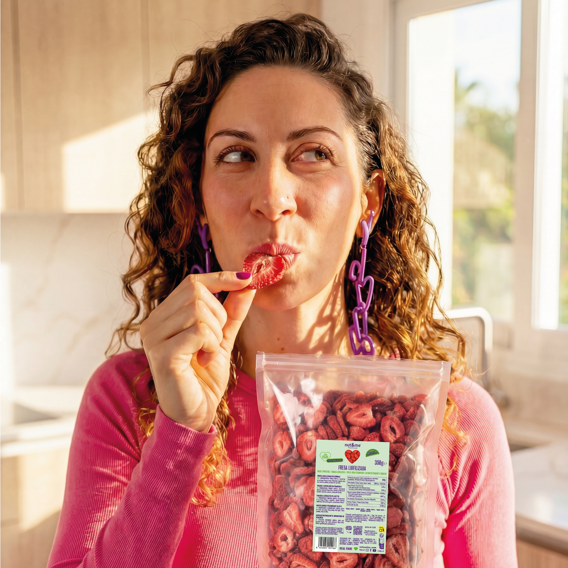 Fresa liofilizada 350g