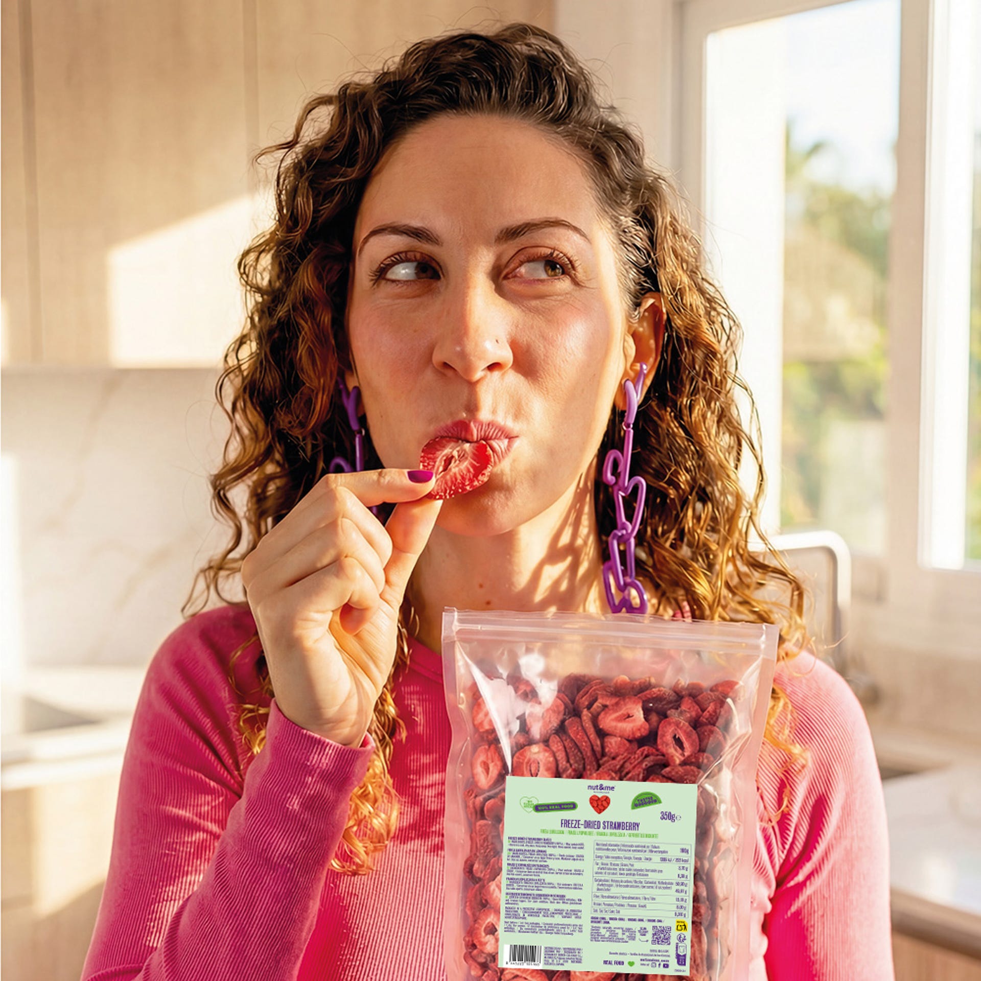 Fresa liofilizada 350g