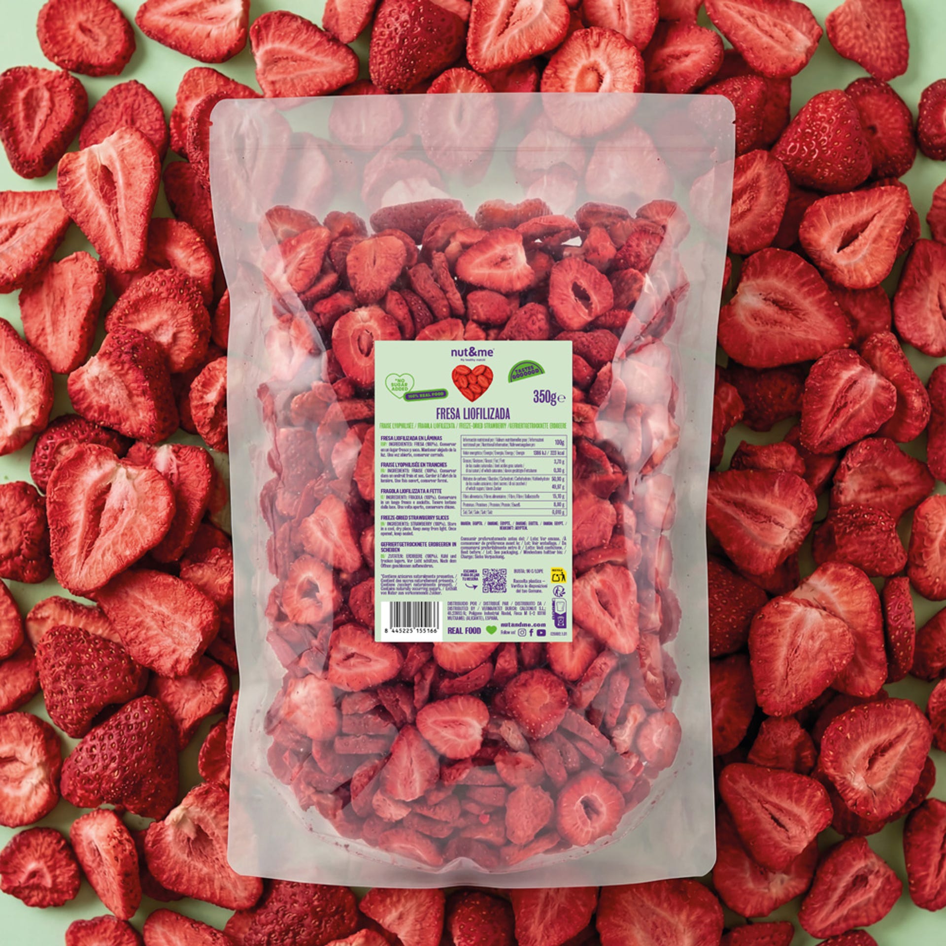 Fresa liofilizada 350g